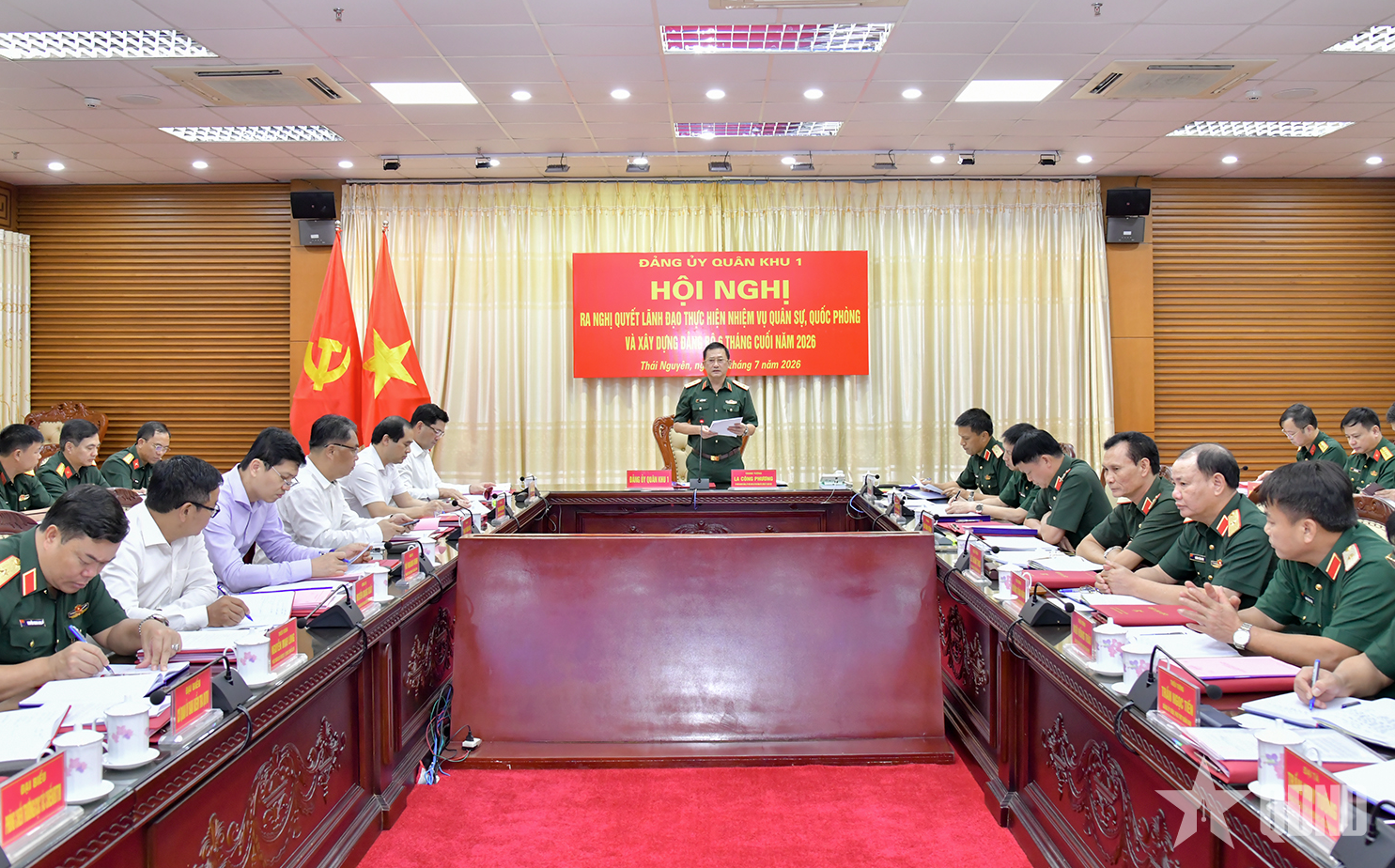 Đảng ủy Quân khu 1 ra nghị quyết lãnh đạo thực hiện nhiệm vụ 6 tháng cuối năm 2026
